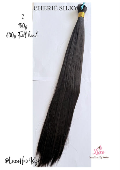 Cheríe Silky Bone Straight hair