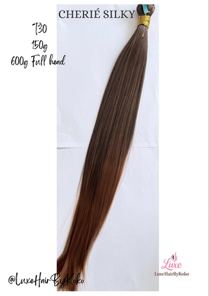 Cheríe Silky Bone Straight hair