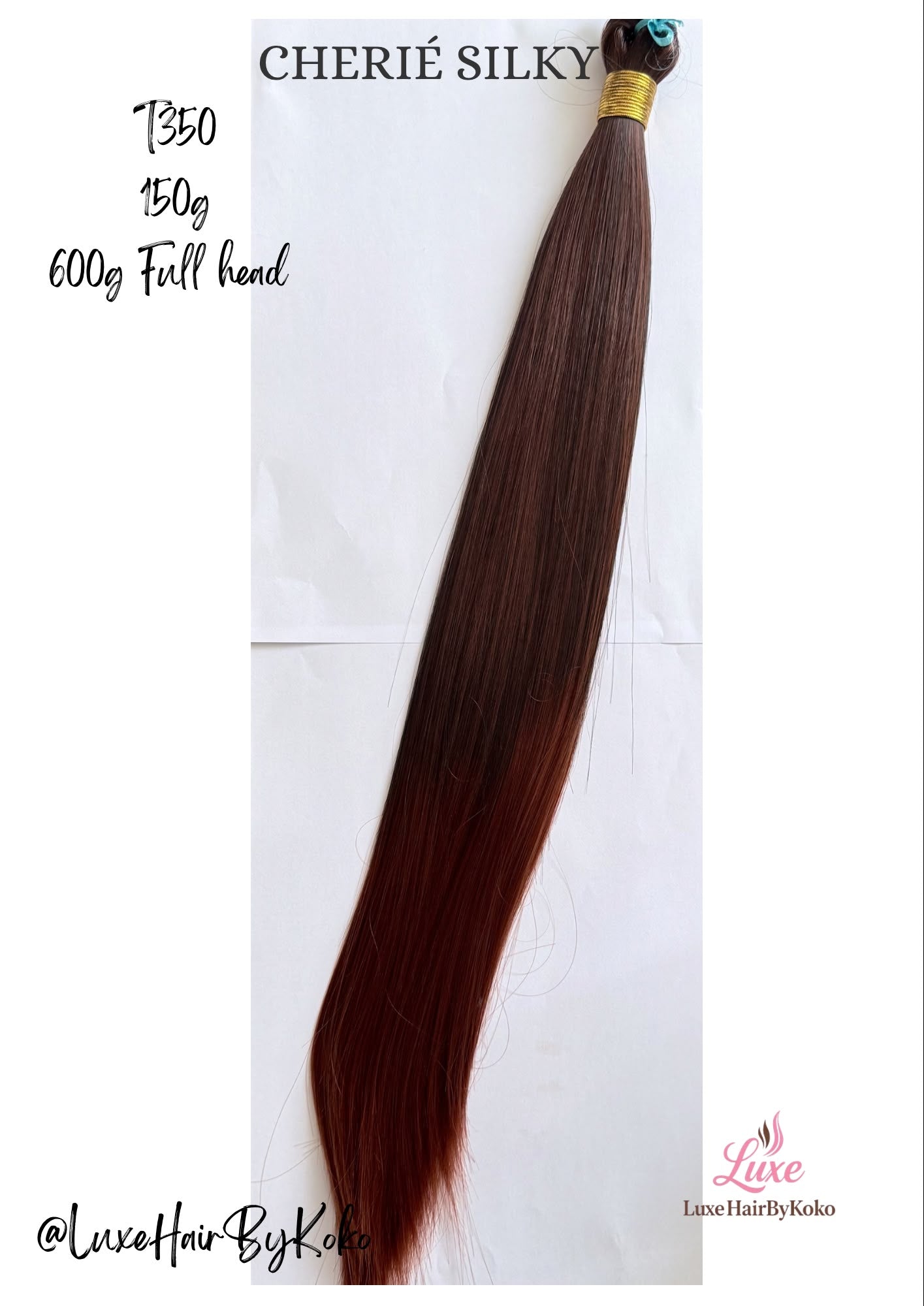 Cheríe Silky Bone Straight hair
